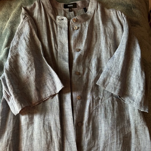 Theory 100% Hemp Jumpsuit Size 12 - Picture 6 of 16